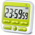 Digital Countdown Kitchen Timer -Count Up Down Magnetic Timer Clock for Cooking Baking Gym Students Green