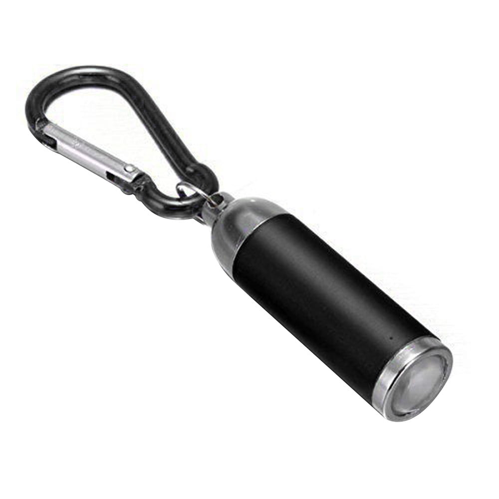WQQZJJ Outdoor Fun Gifts Ultra Bright Mini LED Camping Flashlight Torch Keyring Portable KeyChain on Clearance Black