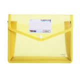 Back to College Yxwen Folder File with Snap Document Wallet Expanding File Button Folder Office & Stationery One Size Yellow