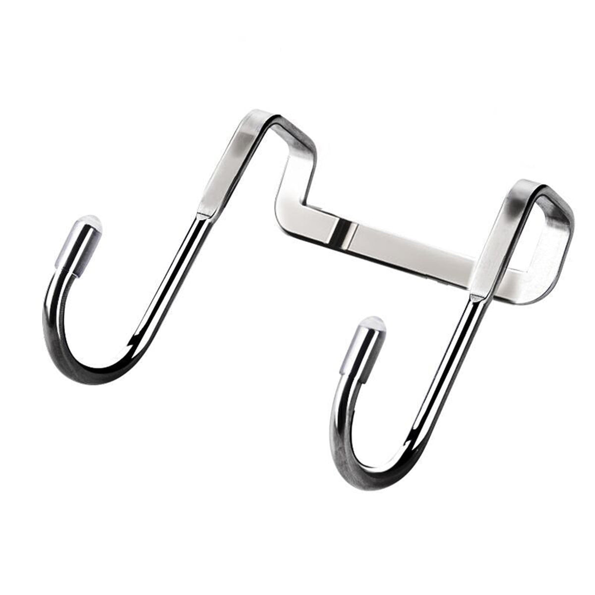 Jwdx 1 Hook Punch Over The Door Door Hanger Punching No Stainless Clothes Rack For Home One Size Silver