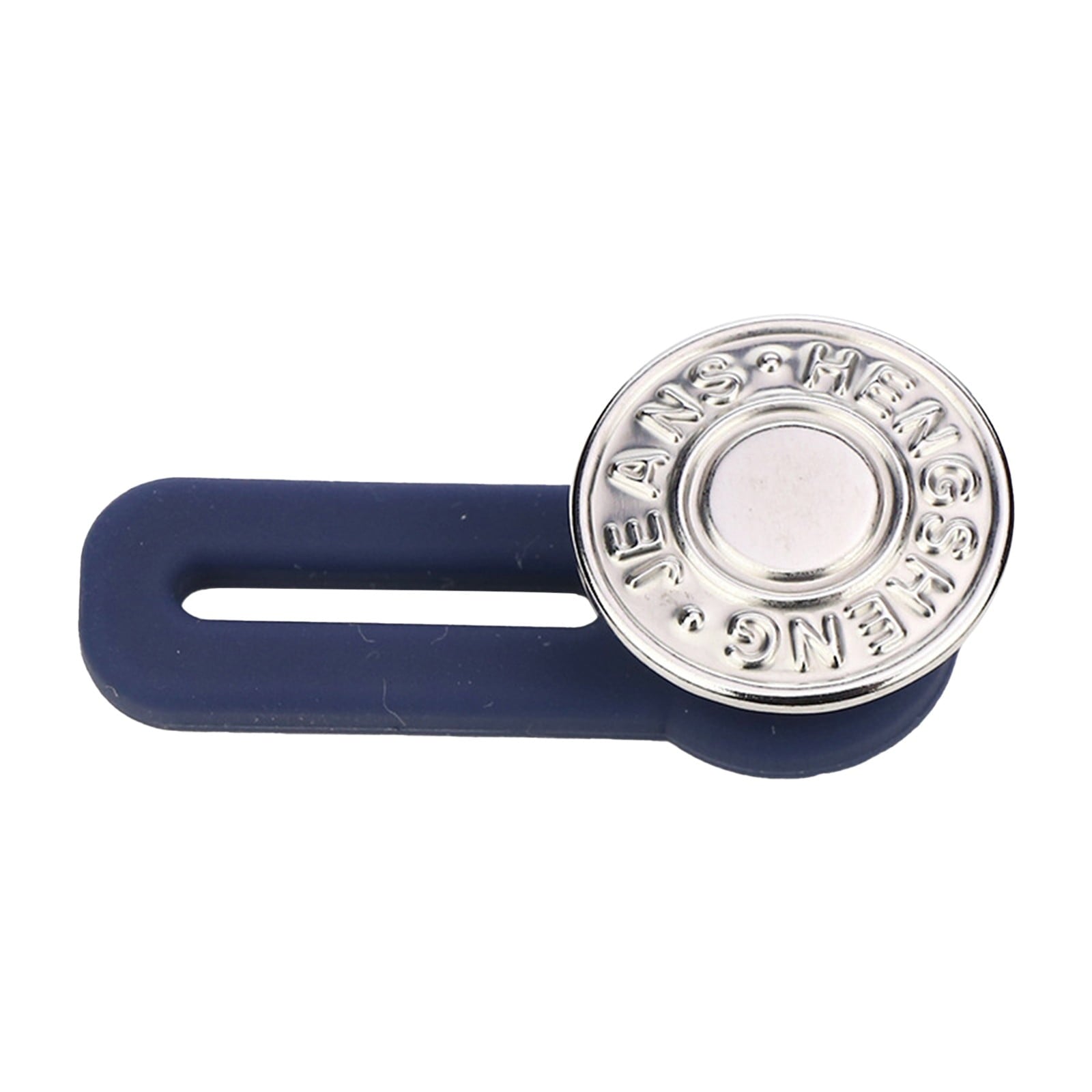 Jeans Button Extender JWDX, 1 Button Extender Button Extenders for Jeans Pants Button Extender Waist Extenders for Pants for Women for Men No Sewing Instant Waistband Extension 11.8 Inches 11.8" Silver
