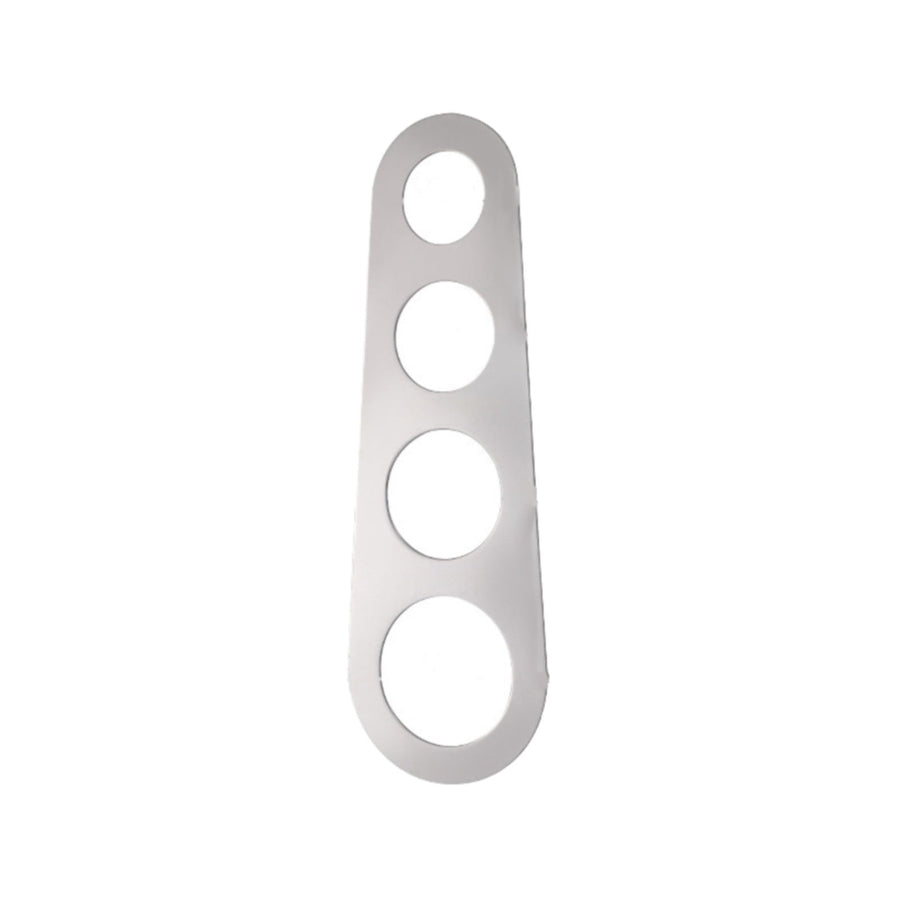 Spaghetti Measuring Ruler Rose Gold JWDX, 1*Spaghetti Measuring Ruler Stainless Spaghetti Measurer Tool Quick Pasta Measuring Tool for Kitchen Cooking Tool Get the Perfect Portion One Size Silver