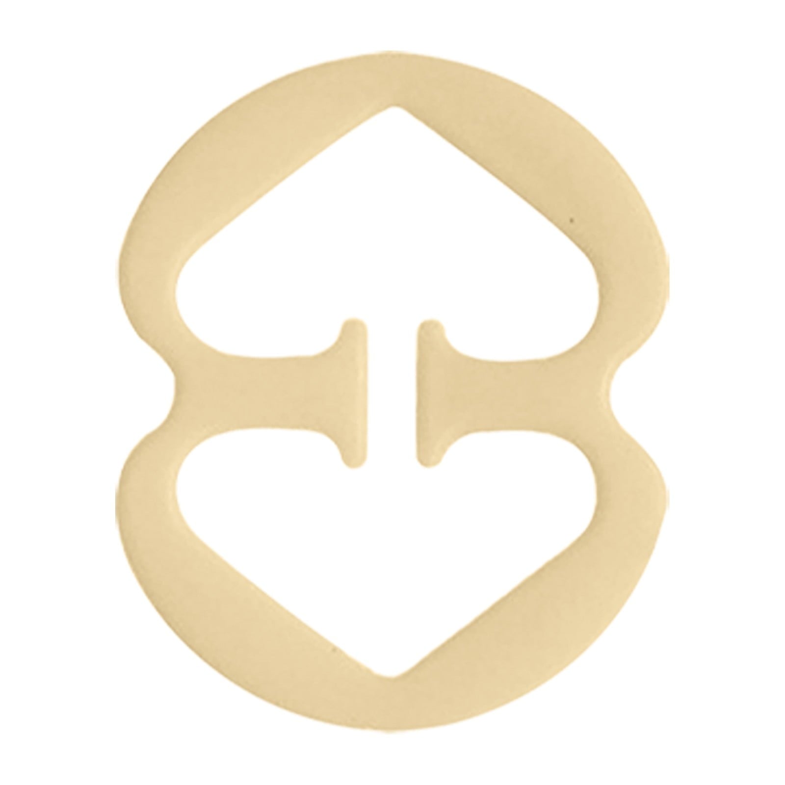 Invisible Underwear Anti-Slip Buckle JWDX, 1 Anti-Slip Buckle*10 1Pcs Bra Fastener Ergonomic Design Multi Function Plastic Women Bra Straps Holder Sewing One Size*10 Beige*10