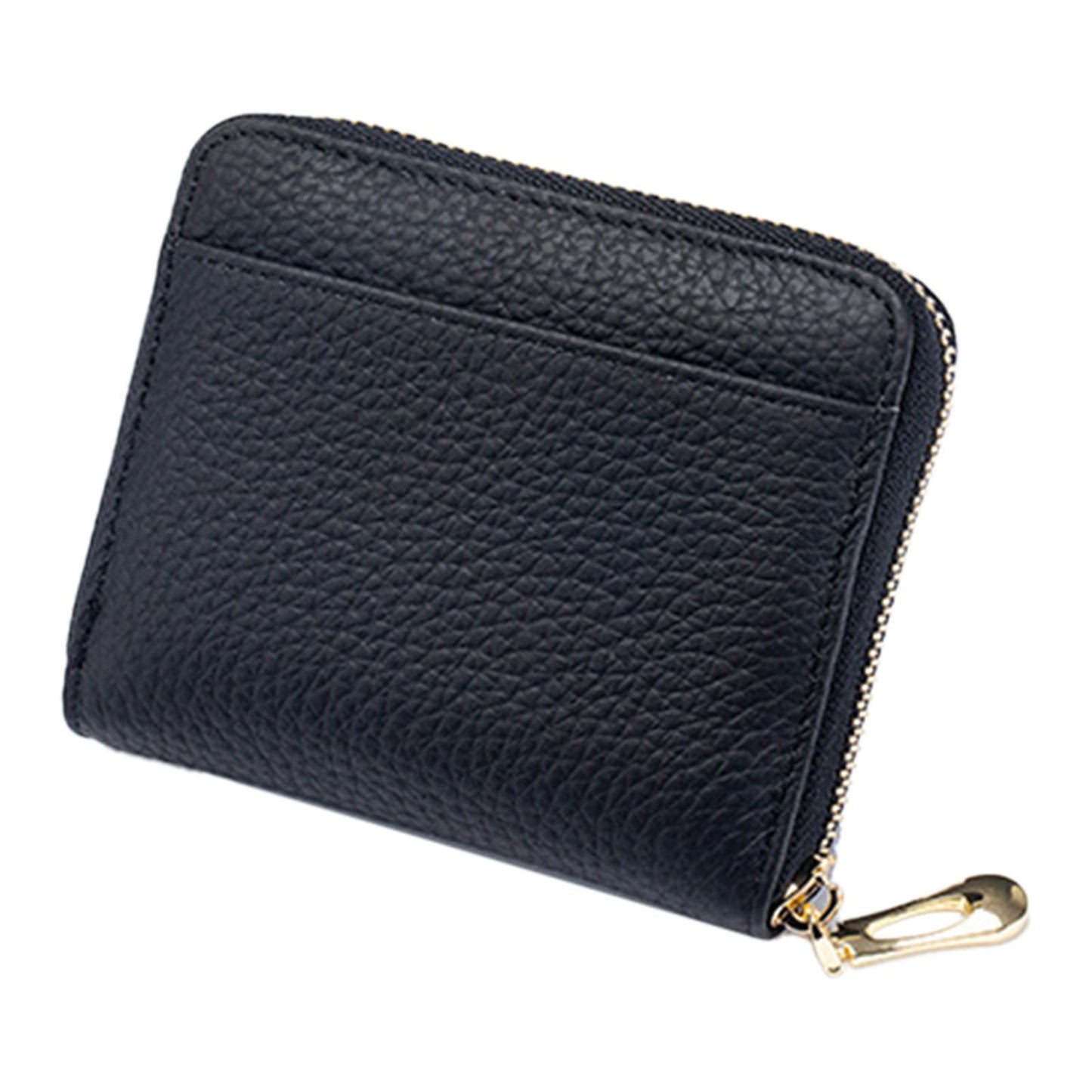 Multifunctional Wallet B JWDX, 1 Wallet Women's Wallet Rfid Blocking Mini Pocket Purse Card Holder Purse with Zipper Pocket Ladies Credit Card Holder One Size Black