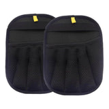 Pet Hair Removal Gloves JWDX, 1 Glove*2 Pet Hair Removal Glove Double Reusable Pet Hair Remover Electrostatic Gloves for Couch Furniture Clothing One Size*2 Black*2