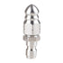 Cleaning the High Pressure Nozzle JWDX, 1x Cleaning High Pressure Nozzle Dredging Stainless High Pressure Nozzle One Size Silver