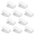 JWDX, 10x Clip Tapestry Wall Hangers Self Adhesive Clips Wall Clips Poster Hangers Shower Curtain Clips Double Adhesive Spring Clips for Blankets Posters Party 1" x 0.51" x 0.51" CL3