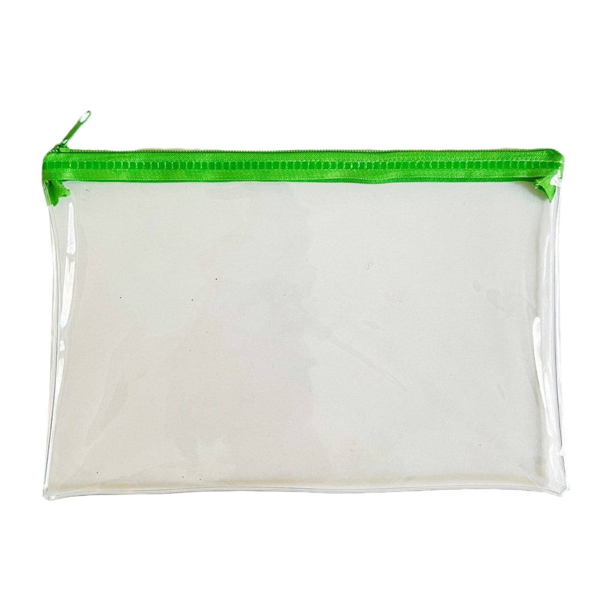 Transparent Pencil Case Zipper Bag Green 1 Transparent Pencil Case Zipper Bag Clear Pencil Case With Zipper Transparent Pvc For Schǒ-ǒI Exams Home And Travel JWDX One Size Green