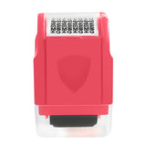 Roller Confidentiality Seal Rose Red 1Pc Confidentiality Seal Roller Stamp Identity Privacy Id Confidential Guard Data Preservation Roller Confidentiality Seal 3Ml JWDX One Size Rose Red