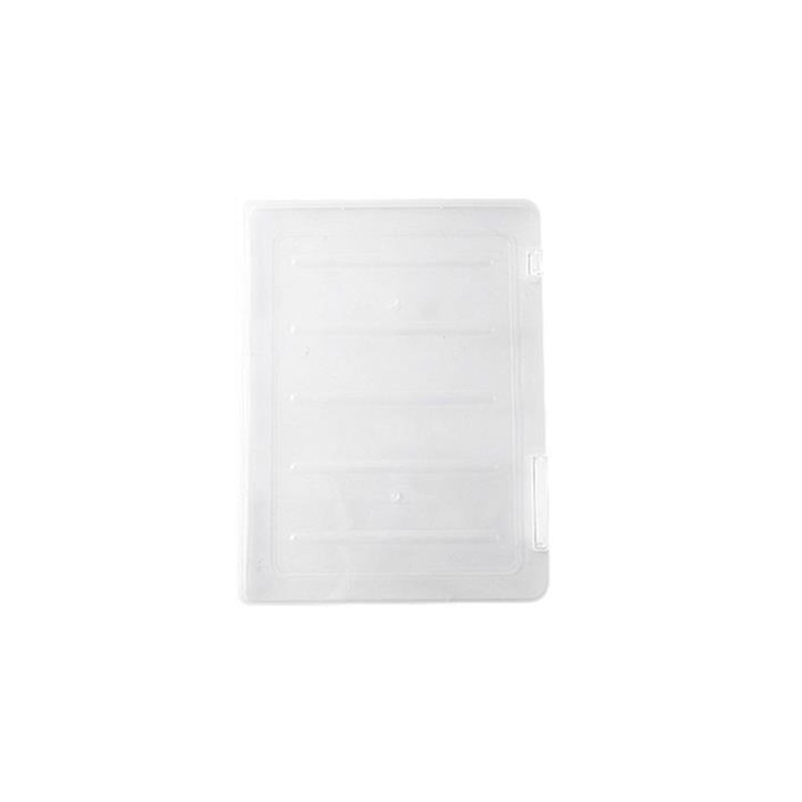 File Storage Box Transparent Small Jwdx Transparent File Box Storage Box Portable Supplies Holder for Documents and Paper Protectors Portable File Box One Size CL2