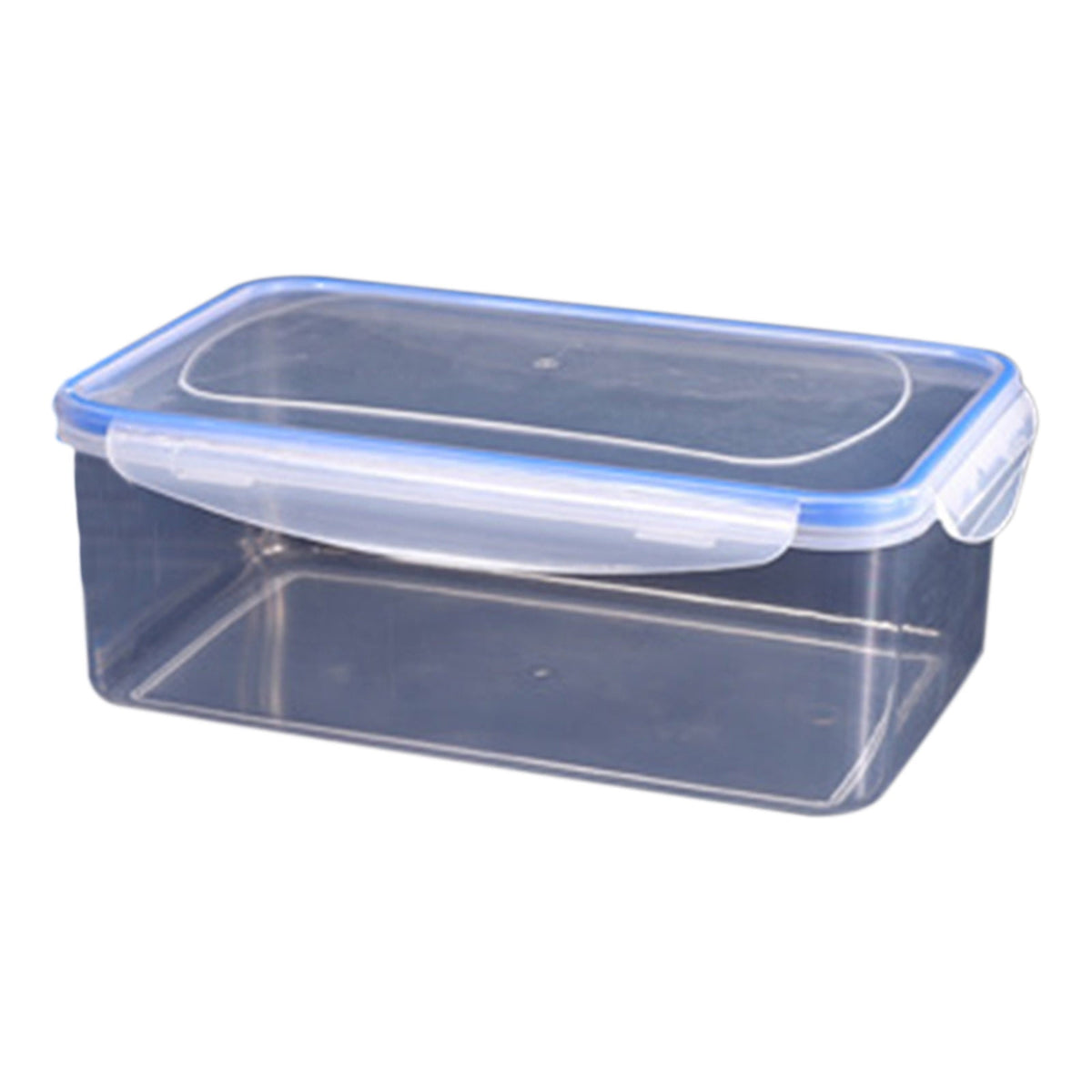 Grrvtrz ,Kitchen Refrigerator Rectangular Food Container Microwave Heat Plastic Lunch Box Food Lunch Box Fruit Storage Sealed Box,Lunch Box，Bento Box D