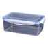 Grrvtrz ,Kitchen Refrigerator Rectangular Food Container Microwave Heat Plastic Lunch Box Food Lunch Box Fruit Storage Sealed Box,Lunch Box，Bento Box D