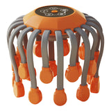 Grrvtrz Head Massagers Scalp Massagers Motorized Scalp Massagers with 20 Individual Massage Nodes 5 Modes and 360 Degrees Of Adjustable Massage.,Home Essentials,Home Appliances Orange