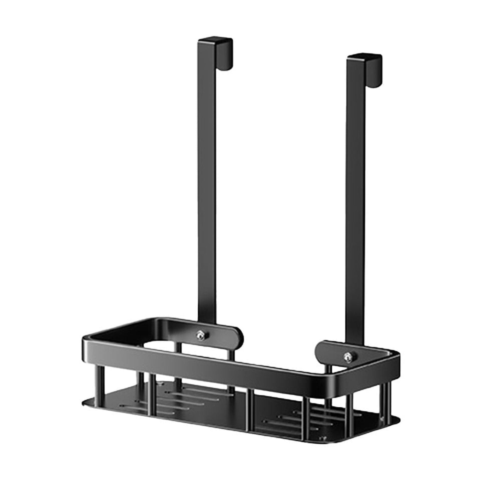 Grrvtrz 2-Tier Hanging Shower Caddy Over The Door Large Capacity Hanging Shower Organizer Sturdy Rust Proof Shelf Basket Storage Rack No Drilling,Bathroom Decor,Bathroom Accessories 12.01*5.51*3.15 B