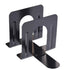 JWDX Hot Clearance! 1 1/4 Bookends Gauge Economy Pair x 3/4 Standard Heavy 5 x 5 4 & Stationery, 2Pc Book Baffle Book Clip Board Book Clip Support One Size Black