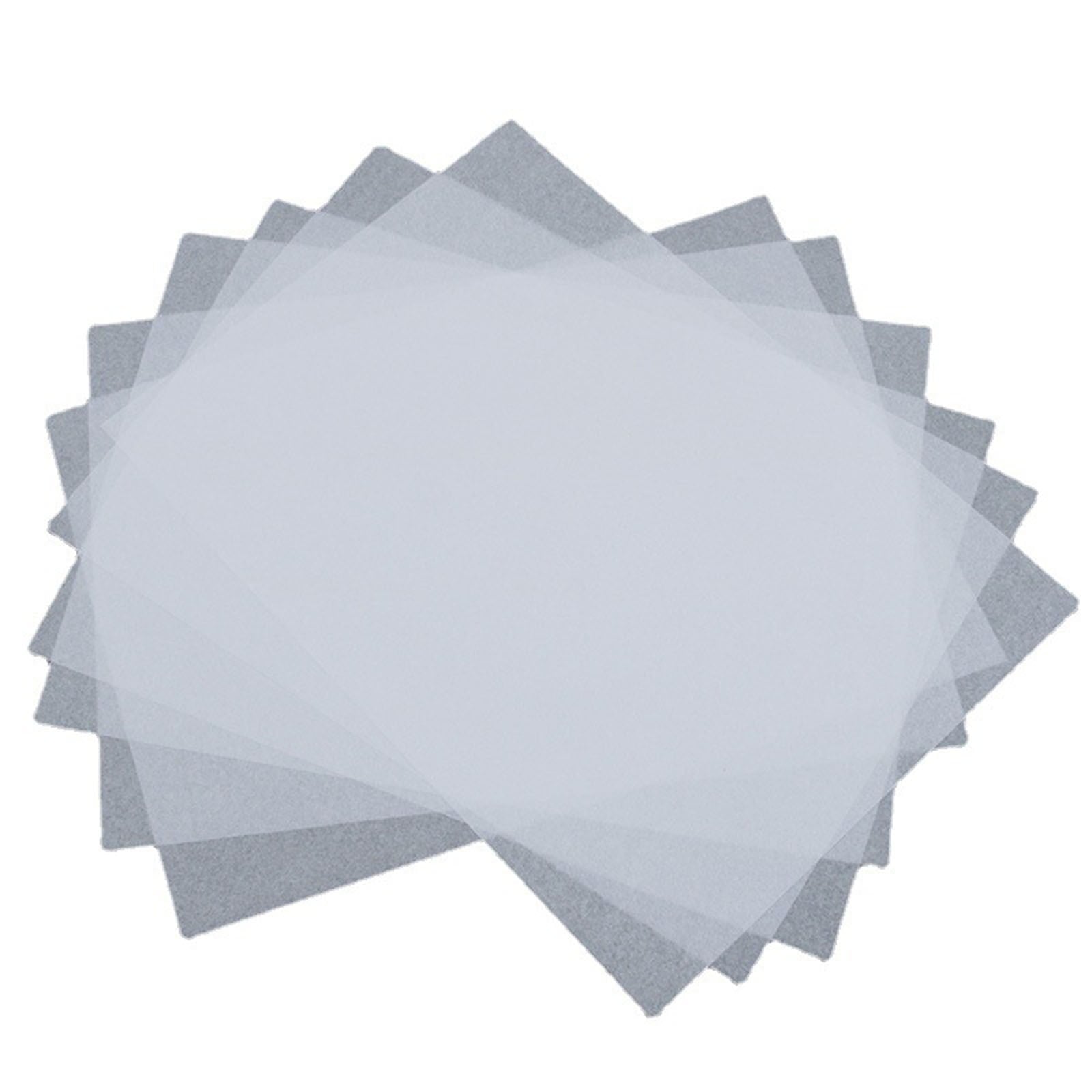JWDX Hot Clearance! 100Pc Sheet Translucent Tracing Paper for Drawing Calligraphy Painting, 100 Sheets of Tracing Paper Translucent tracing paper White