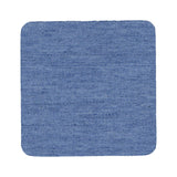 JWDX Hot Clearance! Denim Iron on Jean Patches Inside & Outside Strongest Glue Assorted Shades of Blue Repair Decorating 2.75 Inch, 5-Piece Jeans Patch Small Size (7.5x7.5Cm) Small (7.5x7.5cm), 5 pieces E