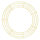 LGCASL Wreath Frame Wire Wreath Frame Holiday Metal Wire Ring Valentines Decorations for Floral Arrangements Craft Diy,Garland Frame, 1 Wire Wreath Stand B Wire Wreath Stand 40cm