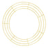 LGCASL Wreath Frame Wire Wreath Frame Holiday Metal Wire Ring Valentines Decorations for Floral Arrangements Craft Diy,Garland Frame, 1 Wire Wreath Stand B Wire Wreath Stand 40cm