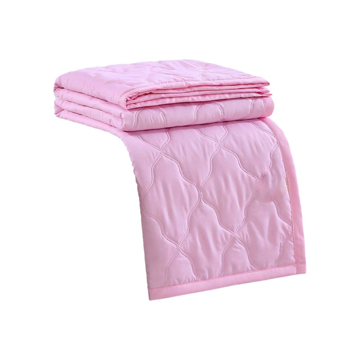 LGCASL Summer Blanket Bed Blanket Skin Friendly Plain Print Washed Cotton Bed Blanket Cool Comforter Hot Sleeping Summer Comforter Ventilated Comforter Hot Pink