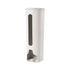 1 Storage Box Grocery Bag Holder Wall Mount Garbage Storage Bag Dispenser Hanging Can with Cover Kitchen Bag Holder Dispenser for Bags One Size B