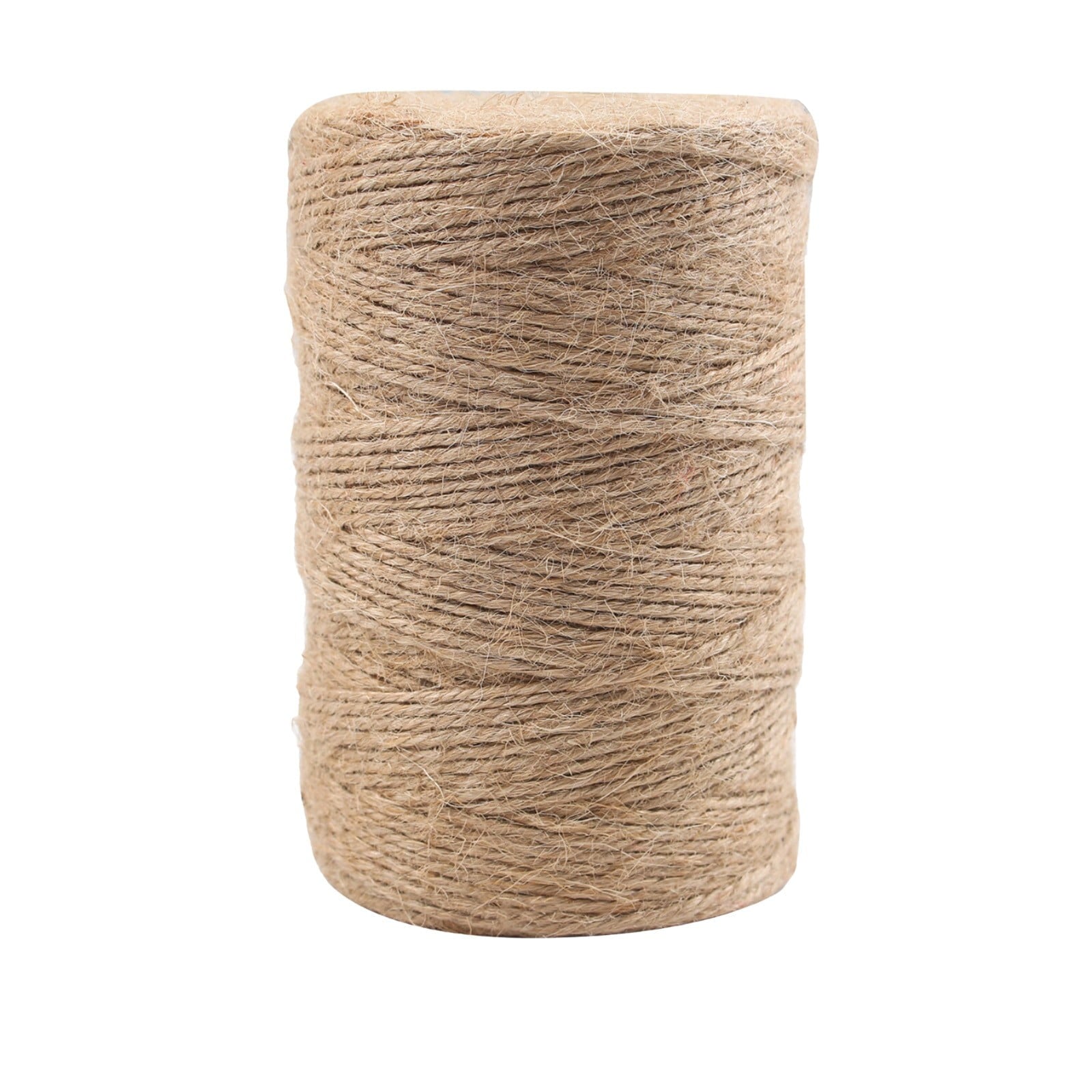 3-Strand Colorful Hemp Rope Diy Hand-Woven 2mm*200M Jute Rope Rope Made with Natural Fibers Its Tear Property Makes It Ideal for Decorating Gardens and Decorative Packaging One Size B