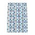 Shower Curtain*1 Piece Peva Blue and Green Square Shower Curtain Thickened Bathroom Curtain for Home Shower Partition with Hooks One Size Mint Green