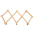 LGCASL, Telescopic Folding Coat Rack Wall Wooden Coat Rack for Hat Cap Belt Umbrella Drying Rack on the Wall, Telescopic Folding Wall-Mounted Coat Rack Telescopic folding wall-mounted coat rack Beige