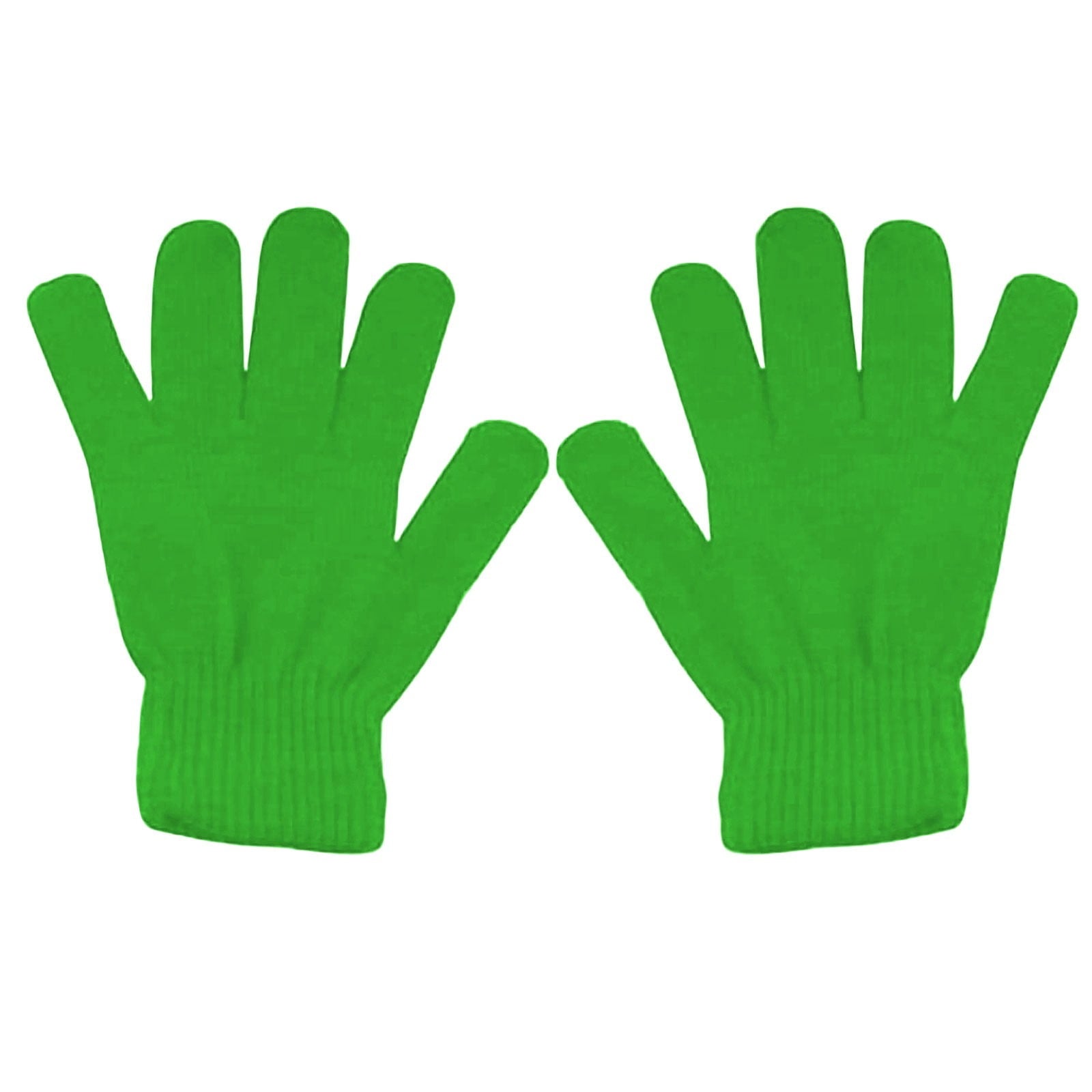 LGCASL Clearance! Winter Gloves Warm Strecty Knit Gloves for Men Women- Dark Gray One Size Green