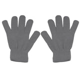 LGCASL Clearance! Winter Gloves Warm Strecty Knit Gloves for Men Women- Dark Gray One Size Light Ashy