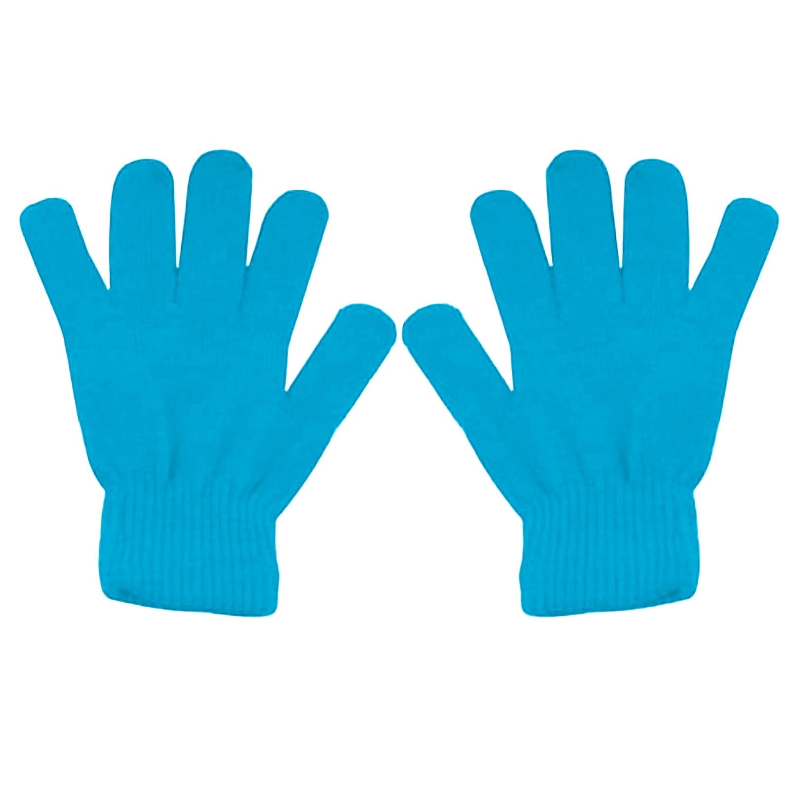 LGCASL Clearance! Winter Gloves Warm Strecty Knit Gloves for Men Women- Dark Gray One Size Sky Blue
