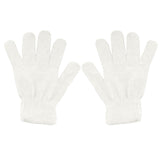 LGCASL Clearance! Winter Gloves Warm Strecty Knit Gloves for Men Women- Dark Gray One Size White