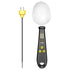 LGCASL Clearance! 2 in 1 Electronic Kitchen Scale 2 in 1 Electronic Kitchen Scale Lcd Digital Measuring Flour Digital Spoon Scale Kitchen Tool Forfood- One Size White