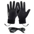 LGCASL Clearance! Heated Gloves Heated Gloves for Men Women with 3 Heat Settings Touchscreen Warming Gloves for Climbing Hiking Cycling Camping- Grey 26 Black