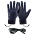 LGCASL Clearance! Heated Gloves Heated Gloves for Men Women with 3 Heat Settings Touchscreen Warming Gloves for Climbing Hiking Cycling Camping- Grey 26 Navy