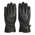 LGCASL Clearance! Mens Gloves，Gloves for Men，Mens Winter Gloves，Mens Leather Gloves Mens Winter Black Leather Gloves for Driving Dress Real Sheepskin Leather Warm Fleece Lined Gloves- 23*12cm Black