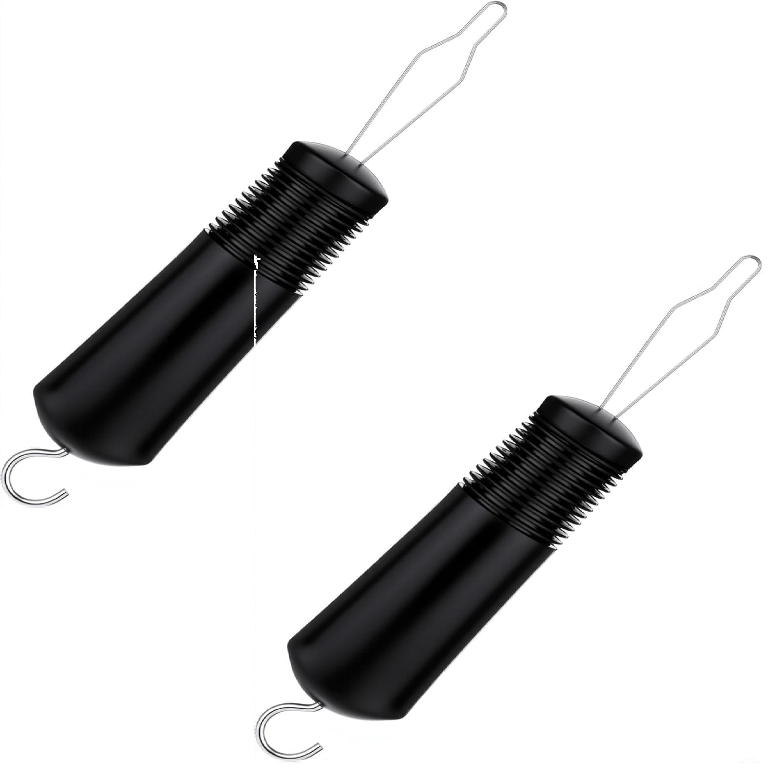 LGCASL Buttoning Tools Button Hook for Seniors One Handed Button Assist Tool for Elderly & Disabled Zipper Pull Helper for Dresses Shirts and Daily Living Black 2 Pack