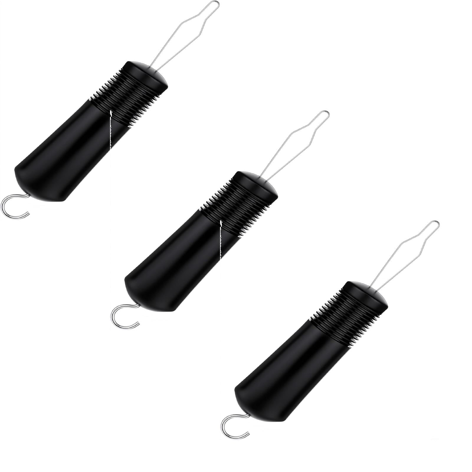 LGCASL Buttoning Tools Button Hook for Seniors One Handed Button Assist Tool for Elderly & Disabled Zipper Pull Helper for Dresses Shirts and Daily Living Black 3 Pack