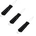 LGCASL Buttoning Tools Button Hook for Seniors One Handed Button Assist Tool for Elderly & Disabled Zipper Pull Helper for Dresses Shirts and Daily Living Black 3 Pack