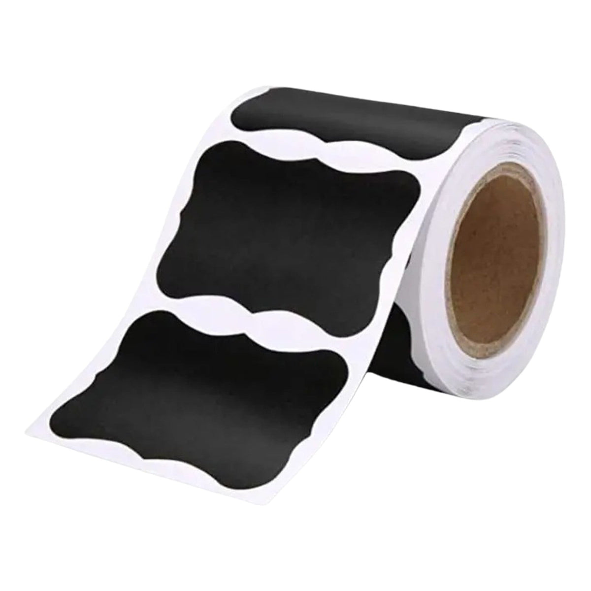 LGCASL Black Label Pieces Reusable Chalkboard Sticker 150 Erasable Jam Decorating Jars for Sticker Labels Jars Removable Chalkboard & Stationery 2ml 5*3cm Black