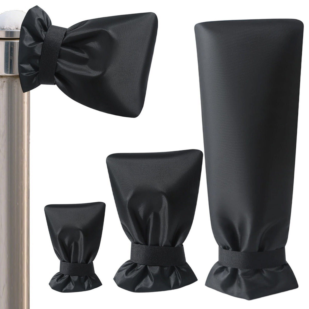 LGCASL Faucet Antifreeze Cover Outdoor Faucet Reusable Cover Garden Reflective Faucet Socks Winter Spout Cover for Faucet Insulation Hose Bib and Heat Preservation 24*16cm B