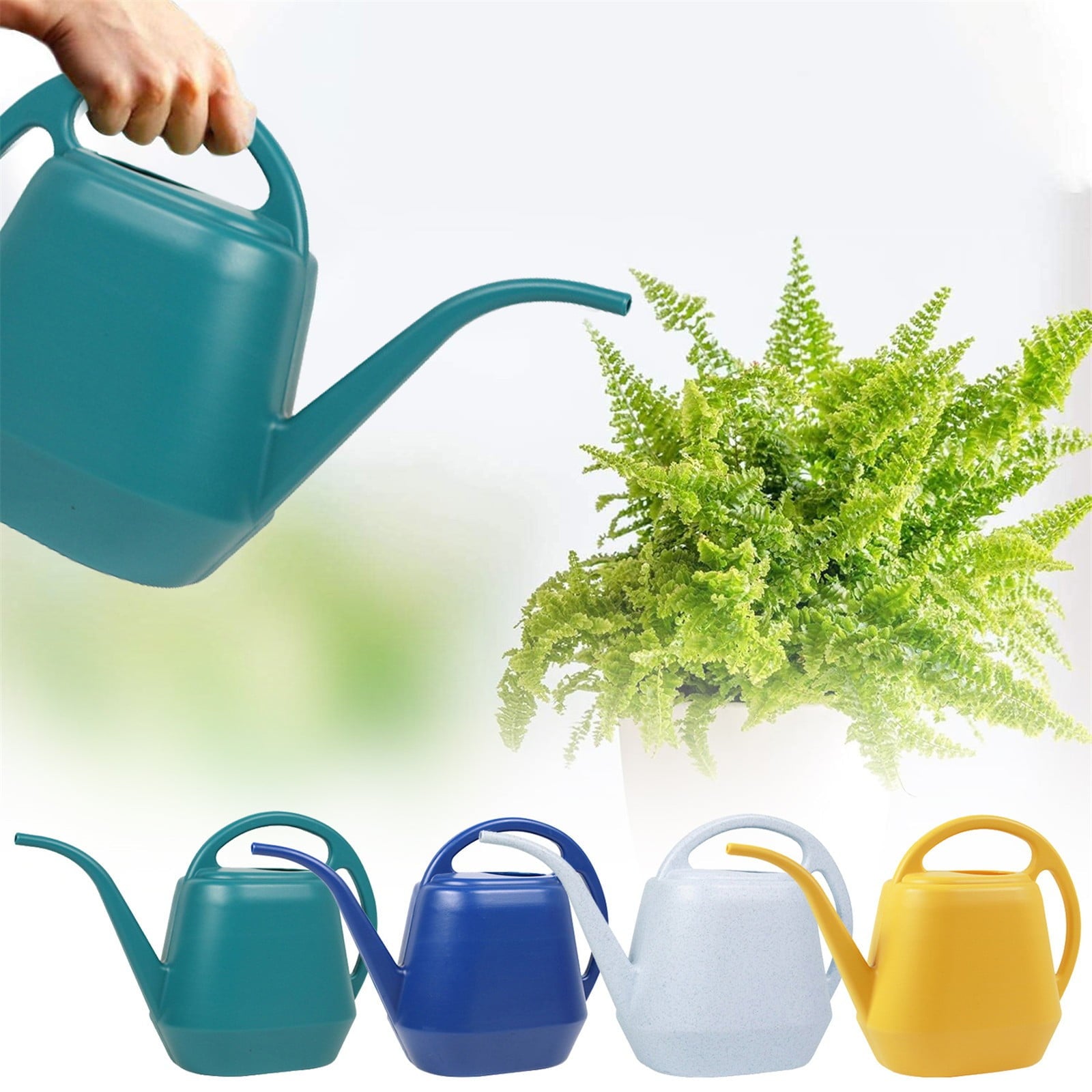 LGCASL Pot Watering Jug Small Plant Indoor Watering Plant Indoor Watering Jug Long Spout Watering Jug Watering Garden Pot Household Watering Jug Watering Garden Kettle （2L） Dark blue