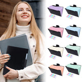 LGCASL Accordion File Organizer Expanding File Folder with 12 Pockets Portable Receipt Paper Bill Document Organizer Letter/ Size Filing Folder Schǒ-ǒl Black B