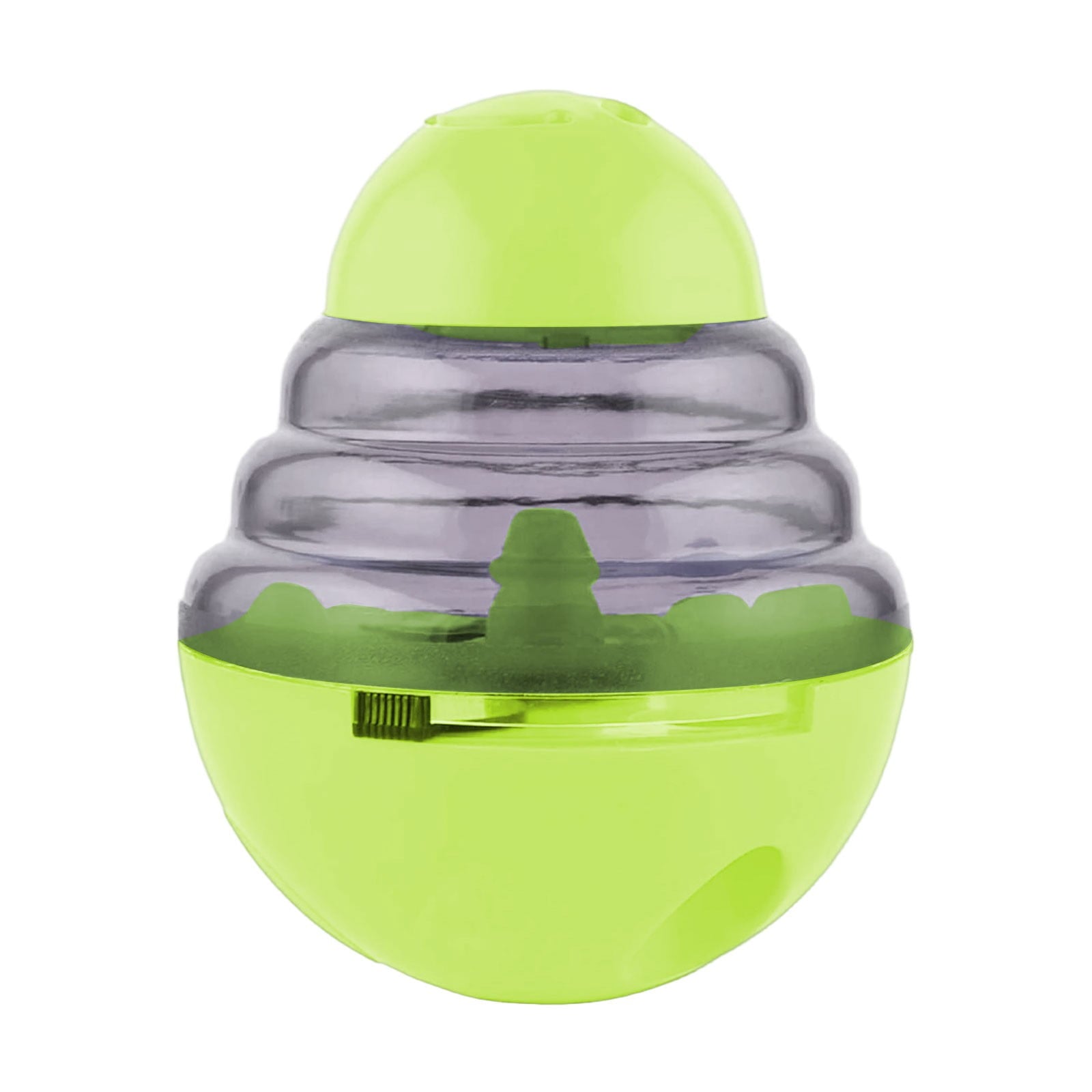 LGCASL Pet Feeding Roly-Poly Toy, Interactive Dog Dispenser Toys Slow Feeder Puzzle Dog Brain Stimulation Toys Dog Christmas Enrichment Boredom Toys for Puppy Small Medium Large Dogs Grad Green