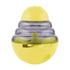 LGCASL Pet Feeding Roly-Poly Toy, Interactive Dog Dispenser Toys Slow Feeder Puzzle Dog Brain Stimulation Toys Dog Christmas Enrichment Boredom Toys for Puppy Small Medium Large Dogs Grad, Green Yellow