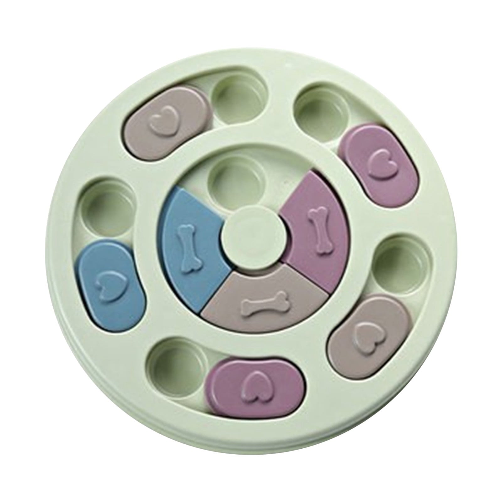 LGCASL Dog Brain-Boosting Food Feeder (Green), Dog Puzzles Dogs Foodes Puzzle Feeder Toys for Iq Training & Mental Enrichment Dog Puzzle Green