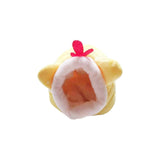 LGCASL Small Pet Bed, Pig Christmas Bed Warm Hedgehog Hideout Cotton House Sleeping Nest Cage Accessories for Small Animal Habitat Supplies for Hamster Sugar Glider Squirrel Bearded Dragon, Pink Yellow