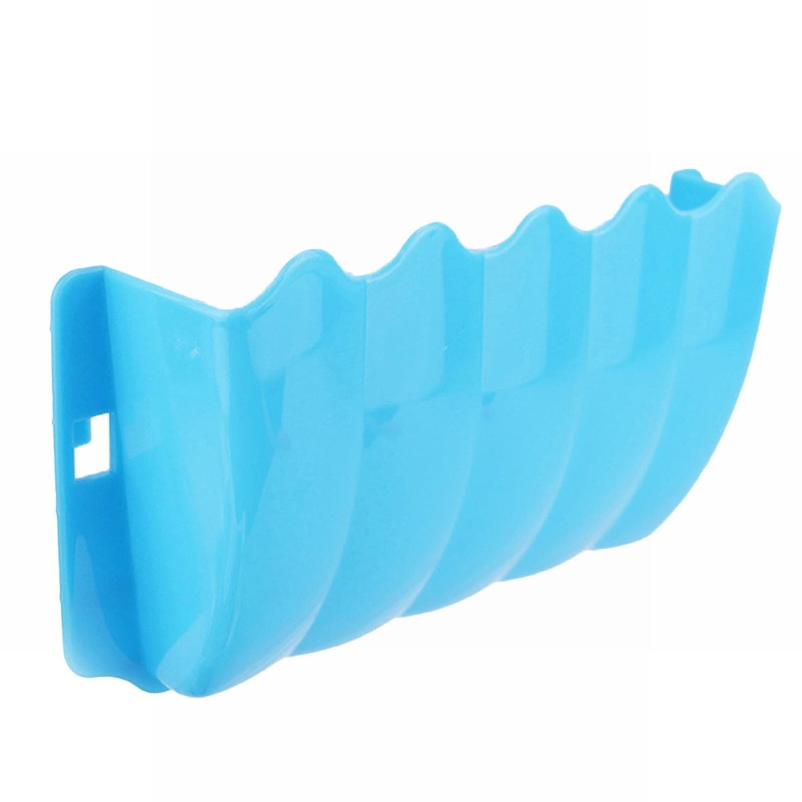 LGCASL Hanging Hay Dispenser for Pet Rabbits, Rabbit Feeder Small Animal Hay Bowl Hay Holder Large Capacity Feeder for Bunny Pig Light Blue