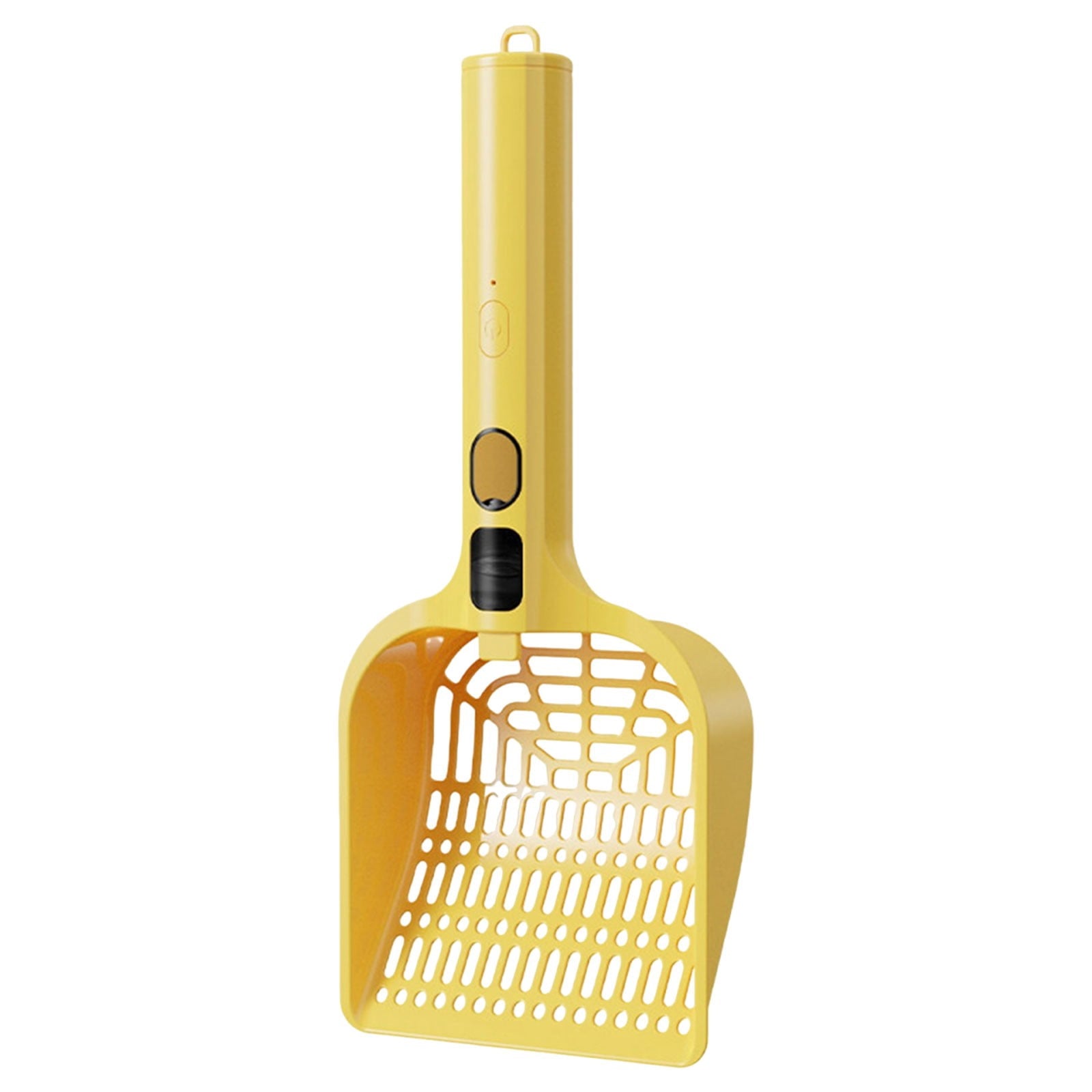 LGCASL Rechargeable Spray Deodorizing Cat Litter Scoop, Large Sized Rechargeable Spray Litter for Home Use Litter Scooping Tool, White Yellow
