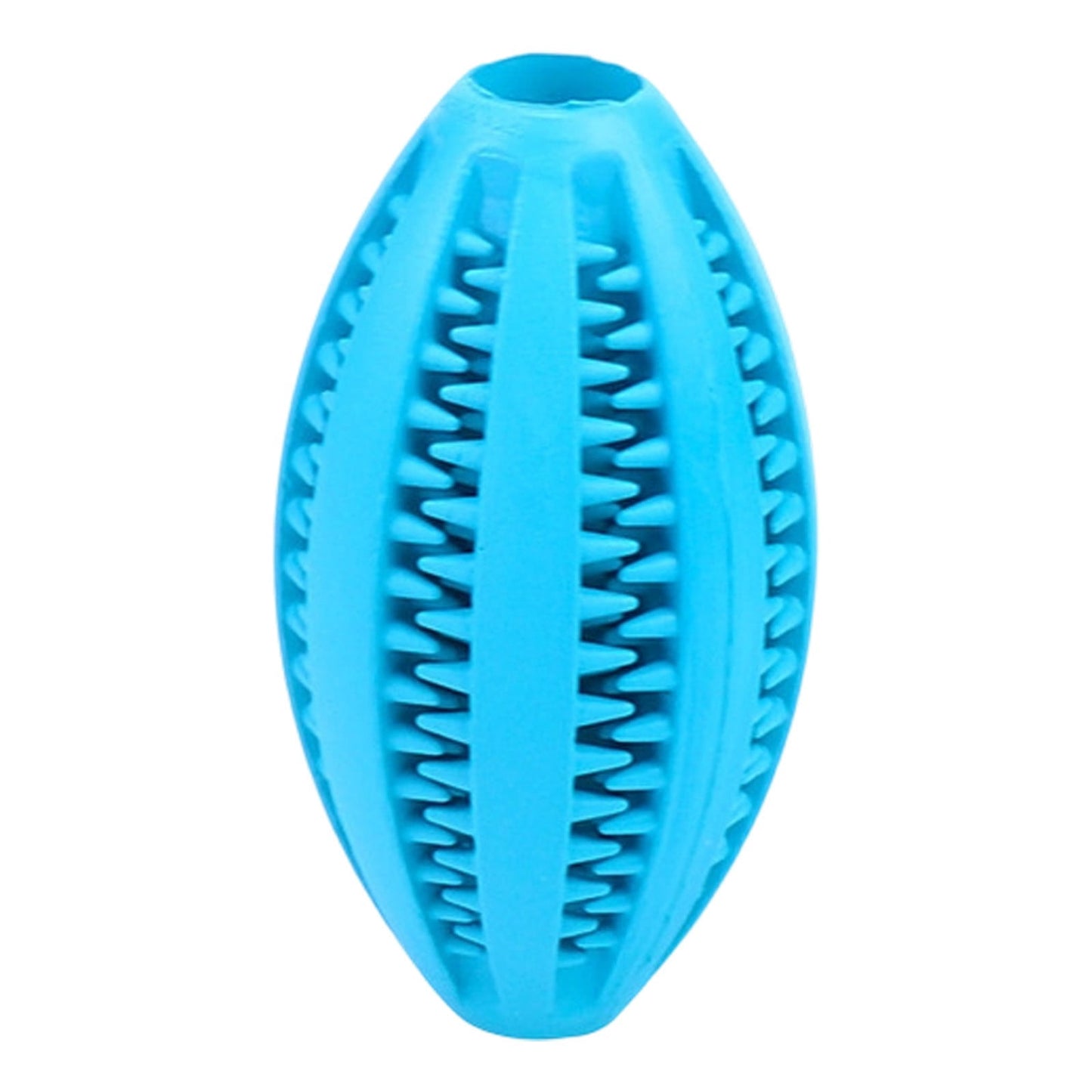 LGCASL Pet Toy Ball Dog Puzzle Toy 1 Pack Interactive Dog Toys for Dispensing Puppy Toys for Teething Puppy for Teeth/Slow Feeder/Iq Training/Playing, Yellow Sky Blue